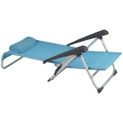 Bo-Camp Saint-Tropez Blue Strandstoel -Buiten Kamperen 03770fbb6a41a8a8
