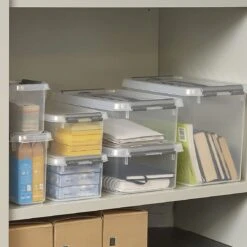 Sunware Q-line 18 Liter Transparant Grijze Opbergbox -Buiten Kamperen 0dbe78019d4bbc57