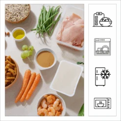 Orange85 Meal Prep Set Van 20 600 Ml Vershoudbakjes -Buiten Kamperen 1152b7e206c4db1e