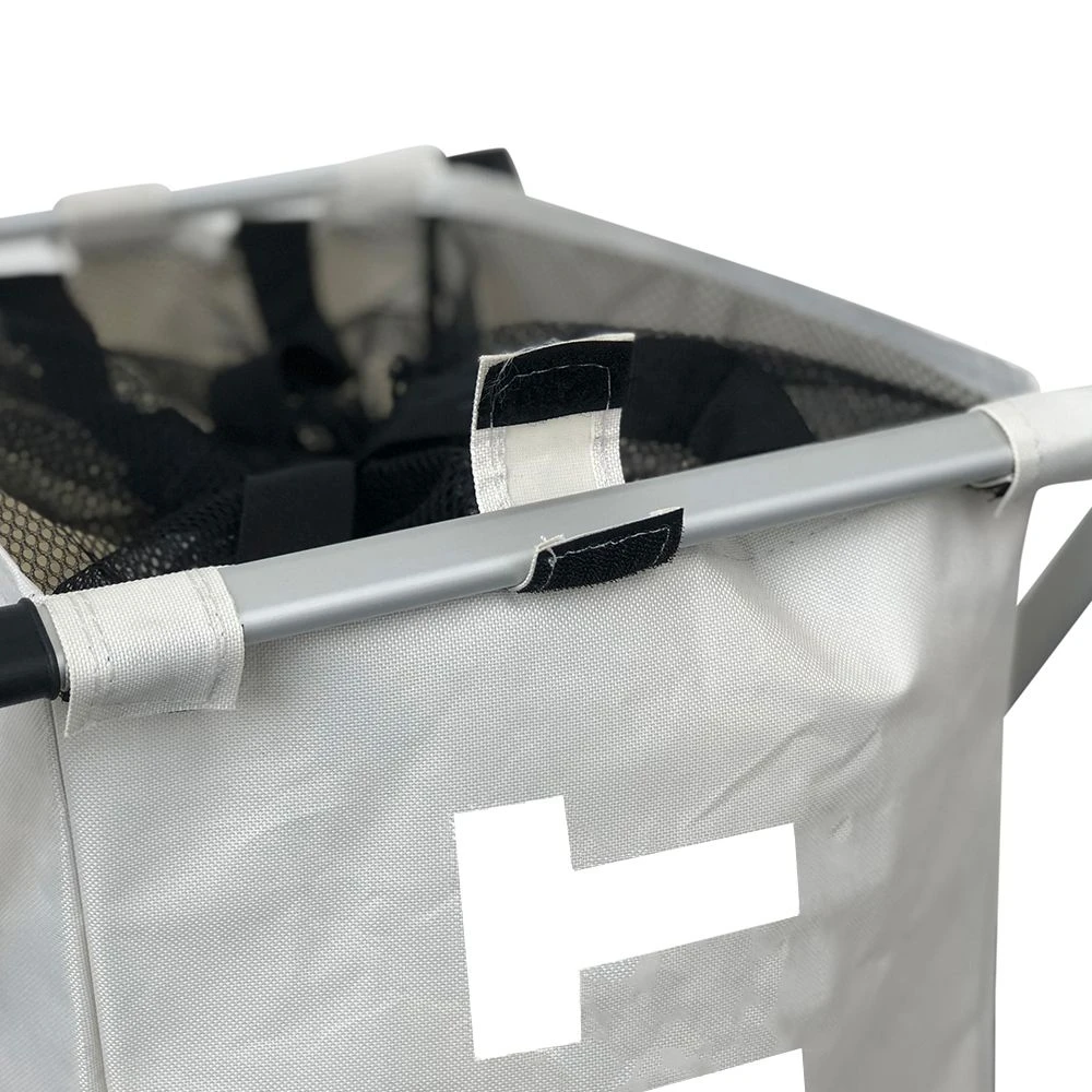 IVOL 1 Vak Wit Opvouwbare Wasmand 8 IVOL 1 Vak Wit Opvouwbare Wasmand - Afbeelding 6