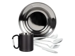 Black Snake 1-persoons Camping Set Met Thermobeker
