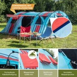 Skandika Gotland 6 Tunneltent -Buiten Kamperen 161beb770df91eee