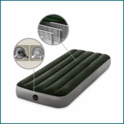 HIXA Grey Pop Up Tent Met Slaapzak En Luchtbed -Buiten Kamperen 234b52056e75ac99