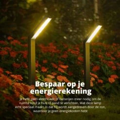 FlinQ Yora Solar Tuinverlichting - Set Van 2 -Buiten Kamperen 2362a0caecb234b6