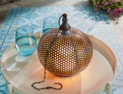 Luxform Damascus Tafel En Hanglamp -Buiten Kamperen 260f77b6057e455f