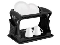 Merkloos Michelino 2-laags Afdruiprek - Black