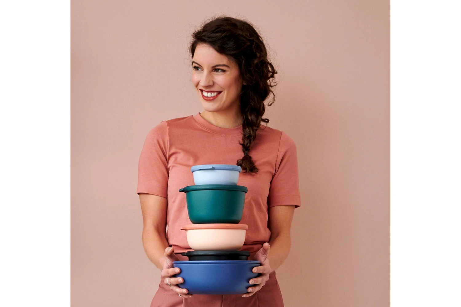 Mepal Cirqula 3-delige Set Ronde XL Vershouddozen 4 Mepal Cirqula 3-delige Set Ronde XL Vershouddozen - Afbeelding 2