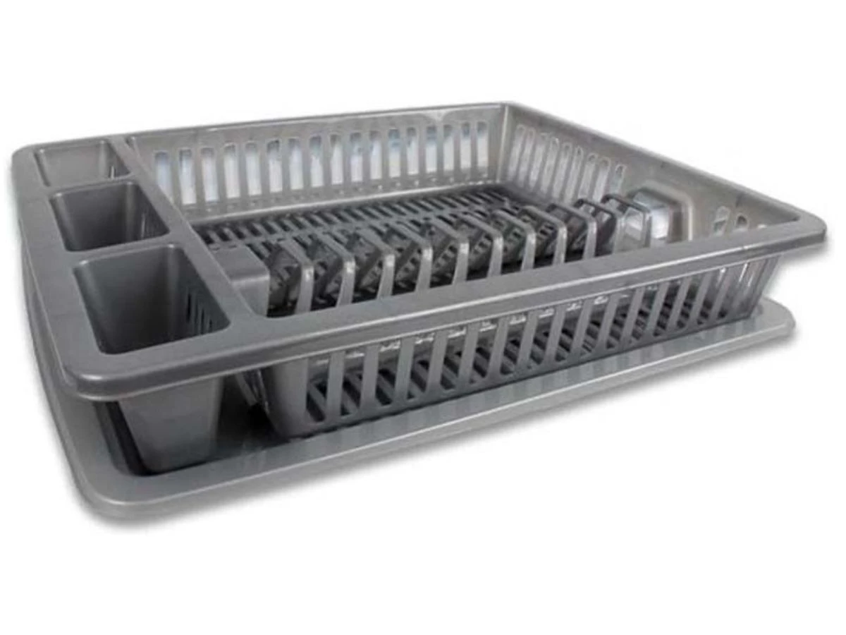 Merkloos Michelino Afdruiprek - 46 X 37 X 10 Cm 4 Merkloos Michelino Afdruiprek - 46 X 37 X 10 Cm - Afbeelding 2