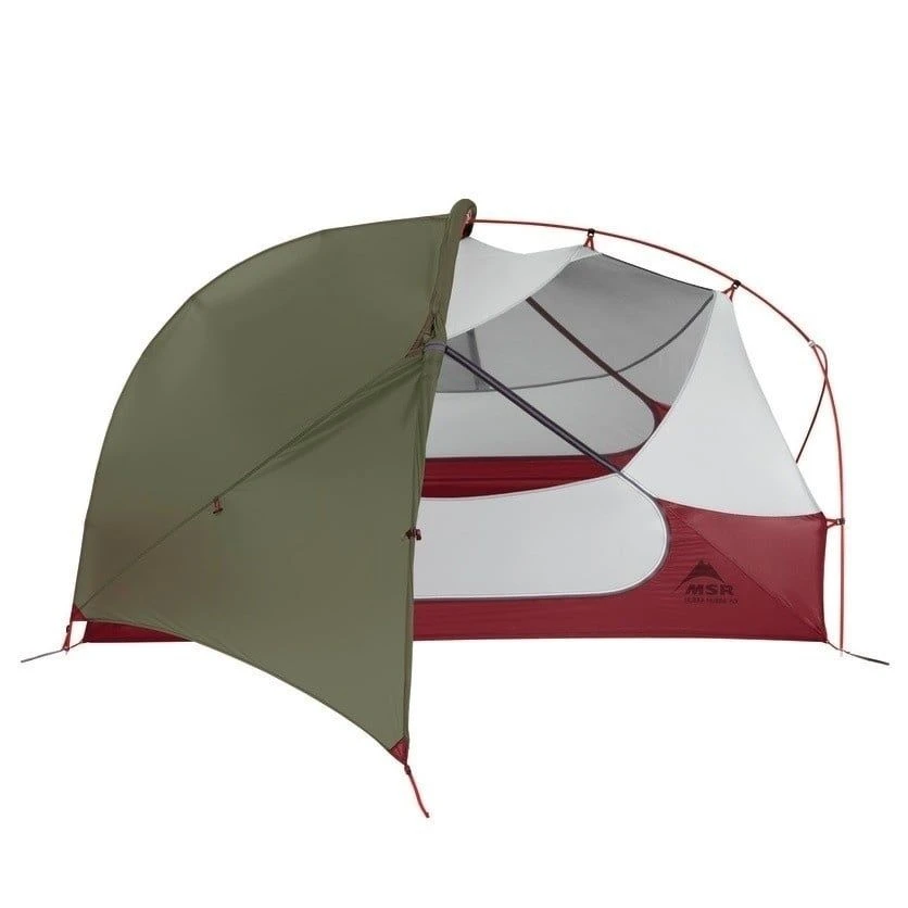 MSR Hubba Hubba NX Lichtgewicht Tent - Green 4 MSR Hubba Hubba NX Lichtgewicht Tent - Green - Afbeelding 2