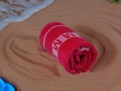 Merkloos PHLOX 90 X 160 Cm Strandlaken - Summer Fuchsia -Buiten Kamperen 37ac1a19c68b6352