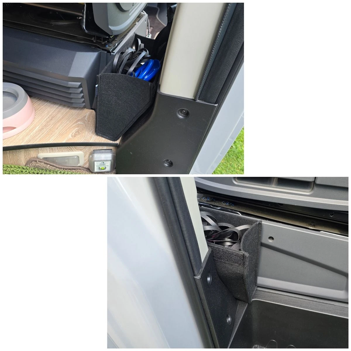 Merkloos Schaltsack24 B-stijl Vilt Opbergtas - Anthracite 7 Merkloos Schaltsack24 B-stijl Vilt Opbergtas - Anthracite - Afbeelding 5