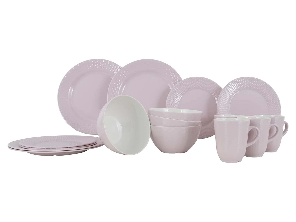 Gimex Royal Line 16-delig Serviesset - Pastel Pink 3 Gimex Royal Line 16-delig Serviesset - Pastel Pink