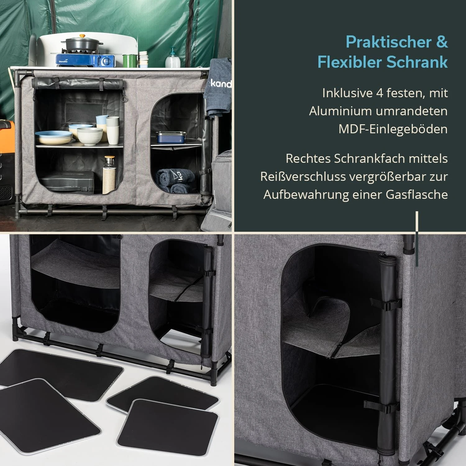 Skandika Ruoka Campingkeuken 7 Skandika Ruoka Campingkeuken - Afbeelding 5