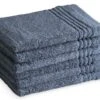 Merkloos PHLOX Supreme 16 X 21 Cm Set Van 6 Washandjes - Ijsblauw -Buiten Kamperen 4008e267ee69114c