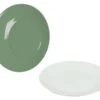 Bo-Camp Two-Tone Set Van 4 Ontbijtborden - Green -Buiten Kamperen 43ef710b1820b82b