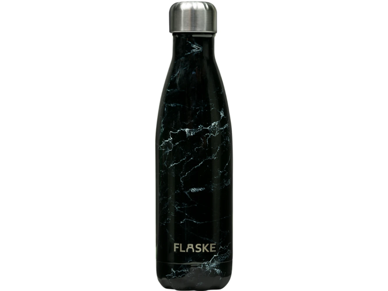 FLASKE 500 Ml RVS Drinkfles - Marble Night 3 FLASKE 500 Ml RVS Drinkfles - Marble Night