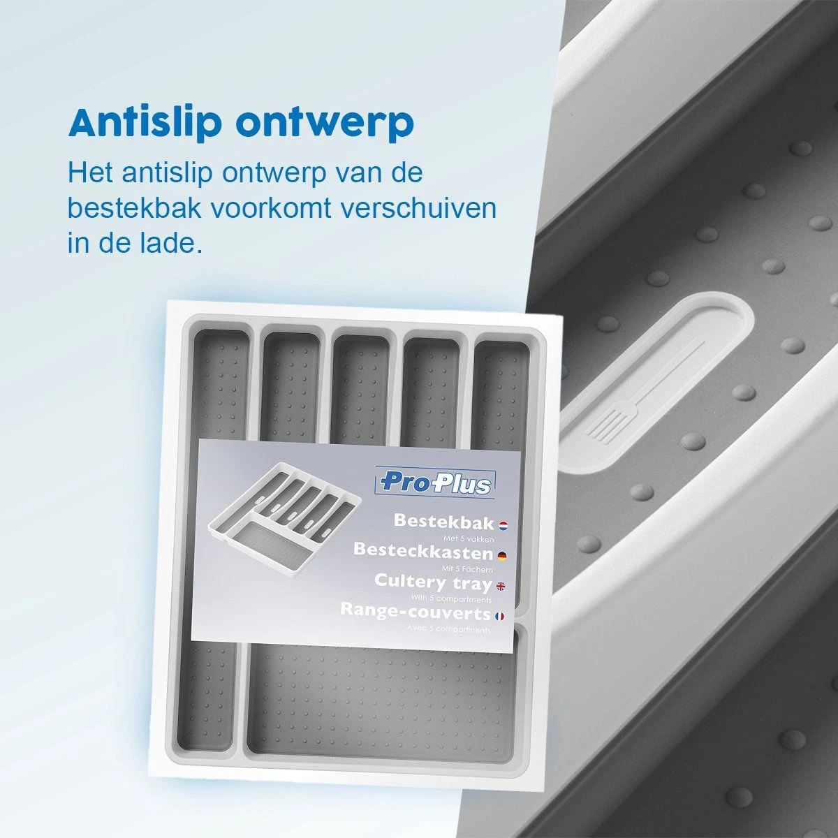 ProPlus Bestekbak - 40.5 X 32.5 X 4.5 Cm 7 ProPlus Bestekbak - 40.5 X 32.5 X 4.5 Cm - Afbeelding 5