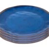 Bo-Camp Halo Set Van 4 Melamine Ontbijtborden - Blue -Buiten Kamperen 47fc2963995c8f4d