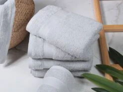 DoubleDry Hotel 50 X 100 Cm Set Van 6 Handdoeken - Grijs -Buiten Kamperen 489763bc8c0259f6