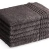 Merkloos PHLOX Supreme 16 X 21 Cm Set Van 6 Washandjes - Antraciet -Buiten Kamperen 4a11f86ce348eac3
