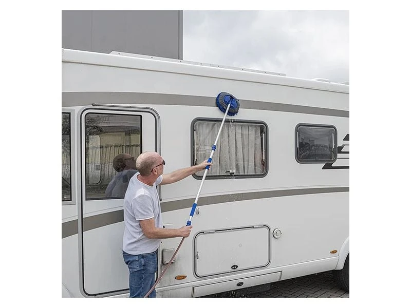 Obelink 250 Telescopische Microvezel Wasborstel - Blauw 5 Obelink 250 Telescopische Microvezel Wasborstel - Blauw - Afbeelding 3