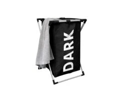 IVOL 1 Vak Zwart Opvouwbare Wasmand