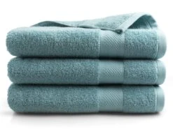 DoubleDry Hotel 70 X 140 Cm Set Van 3 Handdoeken - Denim