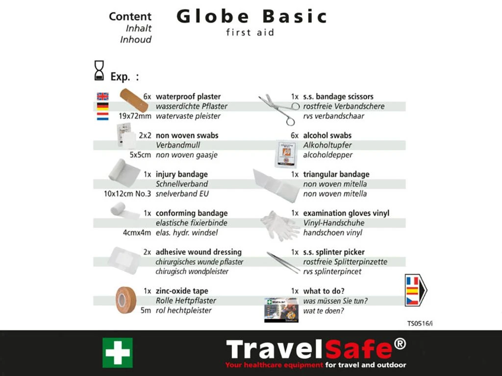 Travelsafe Globe Basic EHBO-set 7 Travelsafe Globe Basic EHBO-set - Afbeelding 5