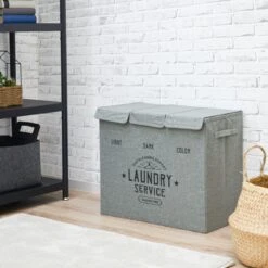 Merkloos DuneDesign 2 Vakken Wasmand - 84 Liter 10 Merkloos DuneDesign 2 Vakken Wasmand - 84 Liter -Buiten Kamperen 5f87b670c7e20231