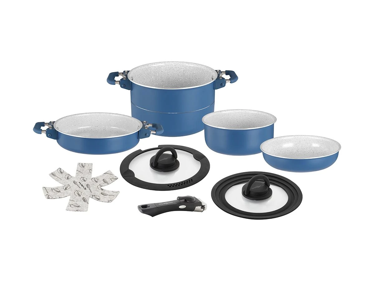 Brunner Carezza Magnet 7-delige Pannenset - Ø 24 Cm 3 Brunner Carezza Magnet 7-delige Pannenset - Ø 24 Cm