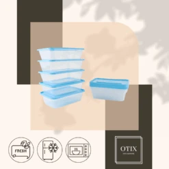 Orange85 Meal Prep Set Van 20 600 Ml Vershoudbakjes -Buiten Kamperen 614cfe6a798a91c9