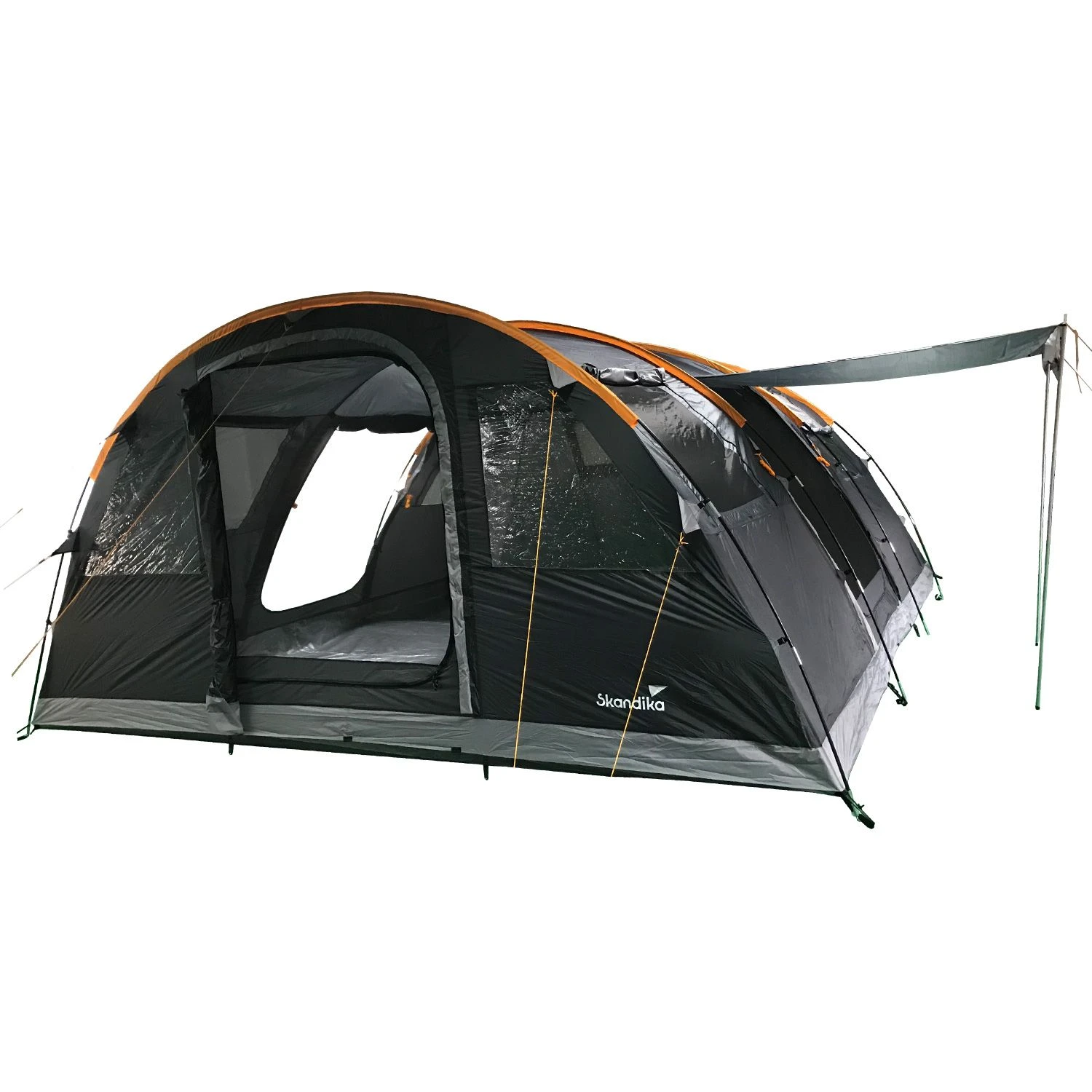 Skandika Gotland 6 Zwarte Tunneltent 3 Skandika Gotland 6 Zwarte Tunneltent