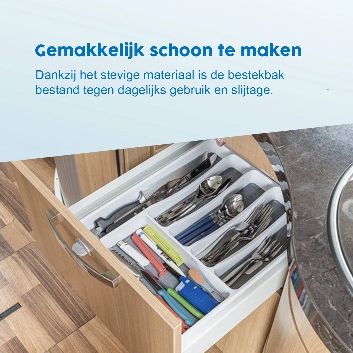 ProPlus Bestekbak - 40.5 X 32.5 X 4.5 Cm 5 ProPlus Bestekbak - 40.5 X 32.5 X 4.5 Cm - Afbeelding 3