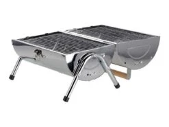 Merkloos BBQ Collection Chroom Houtskoolbarbecue -Buiten Kamperen 626f8fabc897b8.51002037