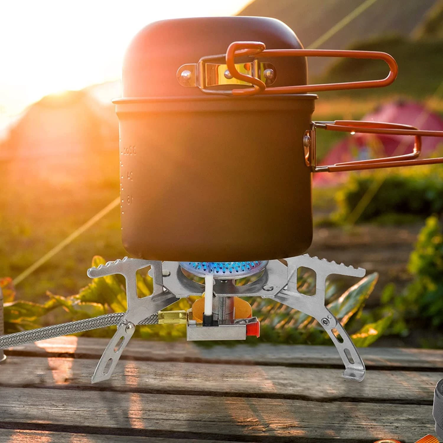 Campingwise Opvouwbare Gasbrander 8 Campingwise Opvouwbare Gasbrander - Afbeelding 6