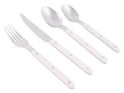 Bo-Camp Pastel Honfleur RVS 16-delig Bestekset