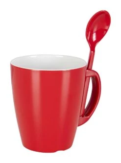 Gimex Colour Line Rainbow Set Van 4 Mokken Met Lepels -Buiten Kamperen 641d6dc764a743.95662424