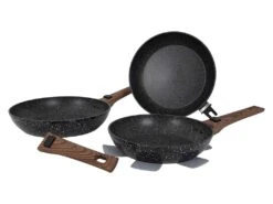 Gimex 3-delige Inductie Koekenpannenset