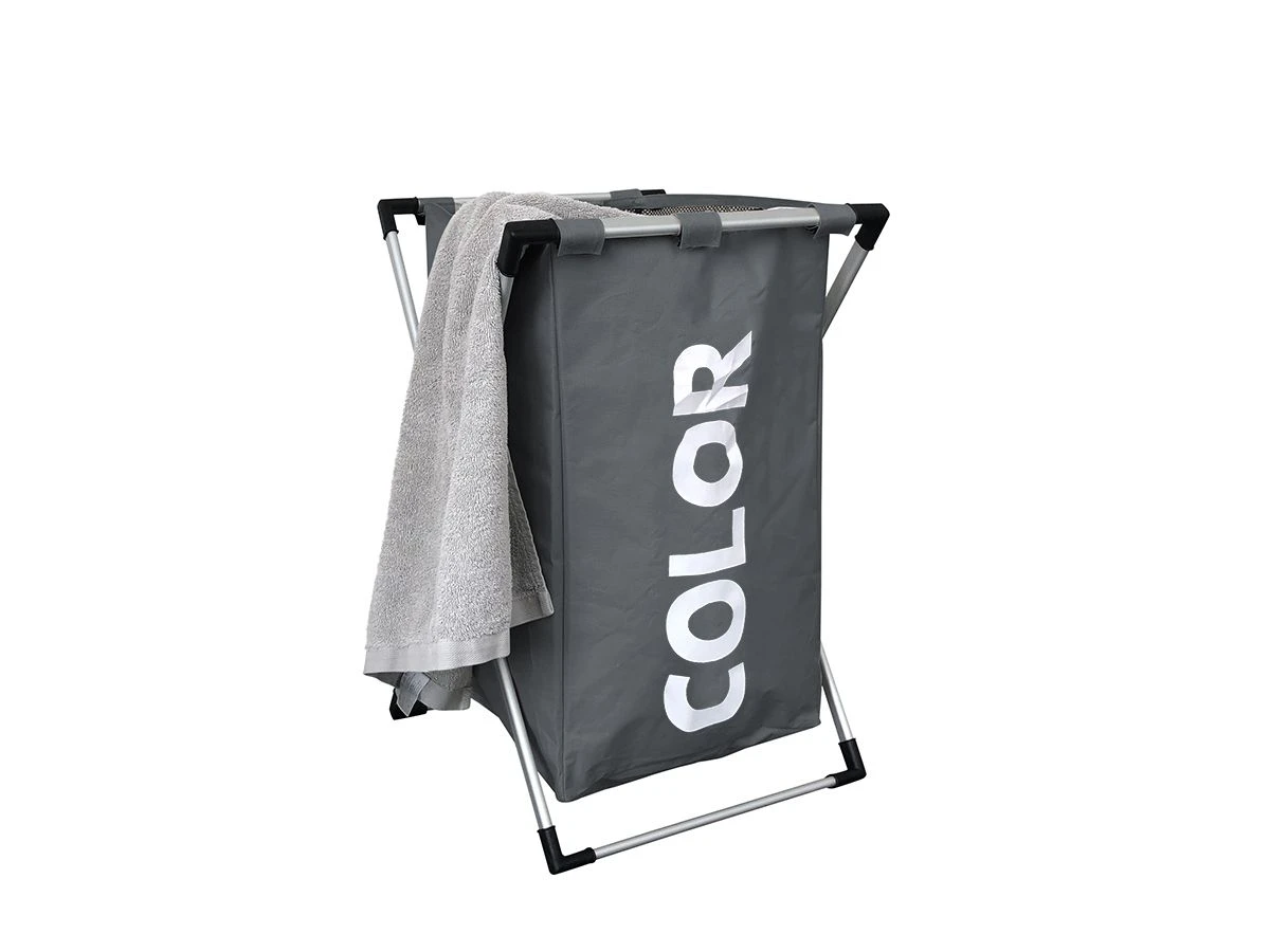 IVOL 1 Vak Donkergrijs Opvouwbare Wasmand 3 IVOL 1 Vak Donkergrijs Opvouwbare Wasmand