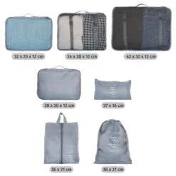 IVOL Set Van 7 Packing Cubes -Buiten Kamperen 649eee0c8aaf29.42015523