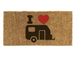 Travellife I Love Caravan Deurmat