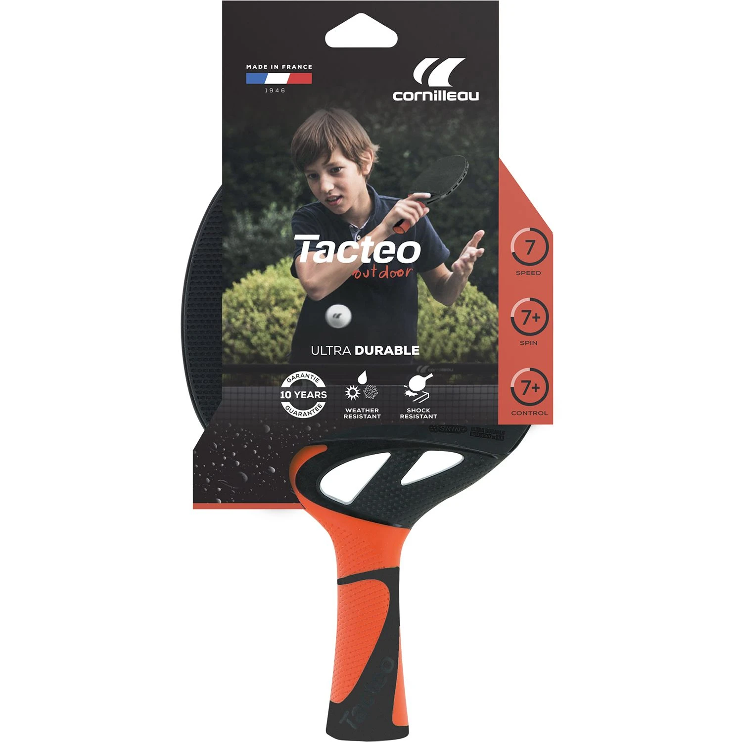 Merkloos Cornilleau Tacteo Tafeltennisbat 4 Merkloos Cornilleau Tacteo Tafeltennisbat - Afbeelding 2