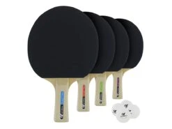 Merkloos Cornilleau Sport Pack Quatro Tafeltennbatjes