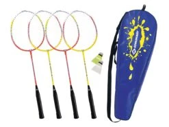 Merkloos Schildkrot Fun Sports 4 Spelers Badmintonset