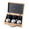 Merkloos Buffalo Gepoedercoat Jeu De Boules Set In Houten Doos -Buiten Kamperen 64d0eaf4761cb9.42252126