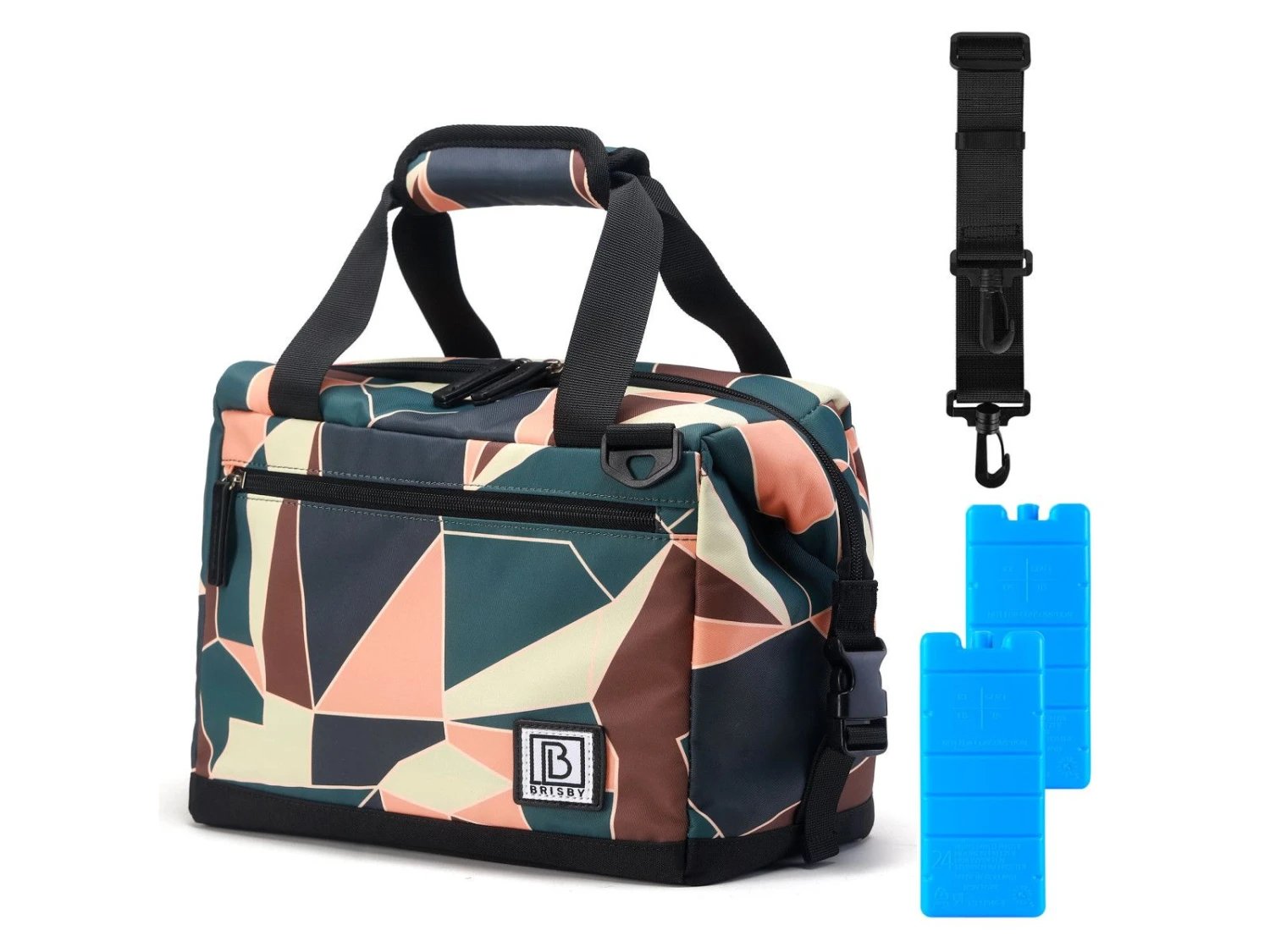 Merkloos Brisby Abstract Colours 12 Liter Koeltas 7 Merkloos Brisby Abstract Colours 12 Liter Koeltas - Afbeelding 5