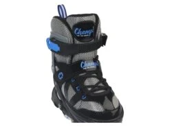 Merkloos Champz Blauw ABEC7 Semi-Softboot Verstelbare Inline Skates -Buiten Kamperen 65250bc89a4439.68117219