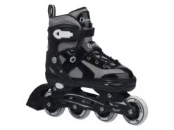 Merkloos Champz Wit ABEC7 Semi-Softboot Verstelbare Inline Skates -Buiten Kamperen 65250bdee1cd67.69878035