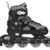 Merkloos Champz Wit ABEC7 Semi-Softboot Verstelbare Inline Skates -Buiten Kamperen 65250bdee7aff6.86945301