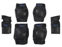 Merkloos Champz Skate Bescherming Set Voor Kinderen Zwart/Blauw -Buiten Kamperen 652e85835c73d9.44416424